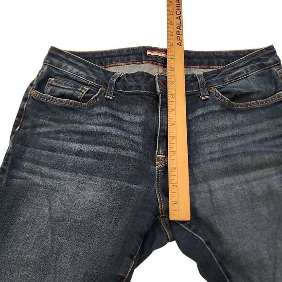 Tommy Hilfiger Women's Blue Five Pocket Style Curve Straight Jeans Size 10 - Picture 14 of 15